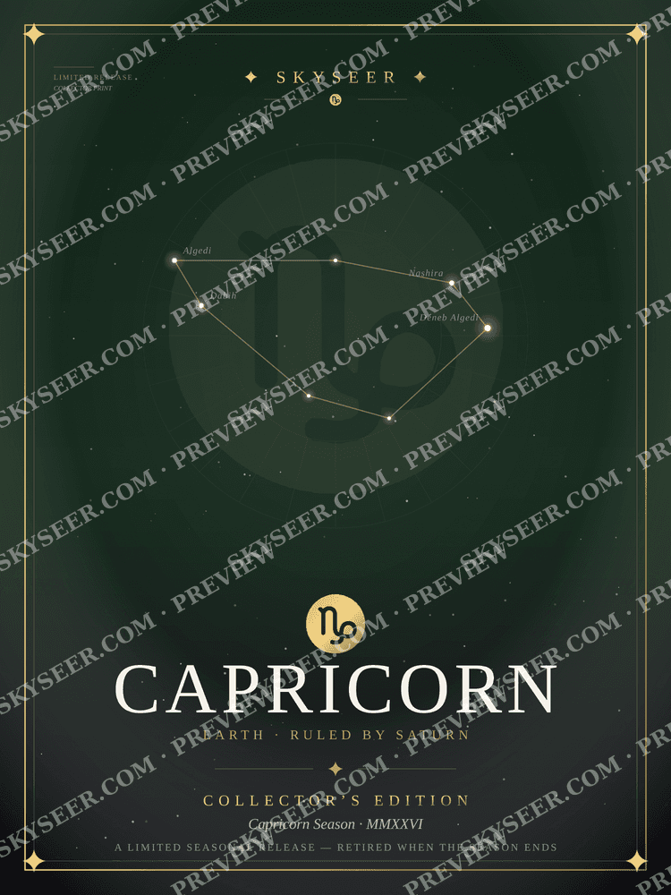 Capricorn poster