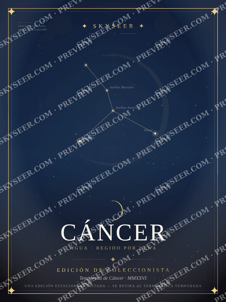 Cáncer poster