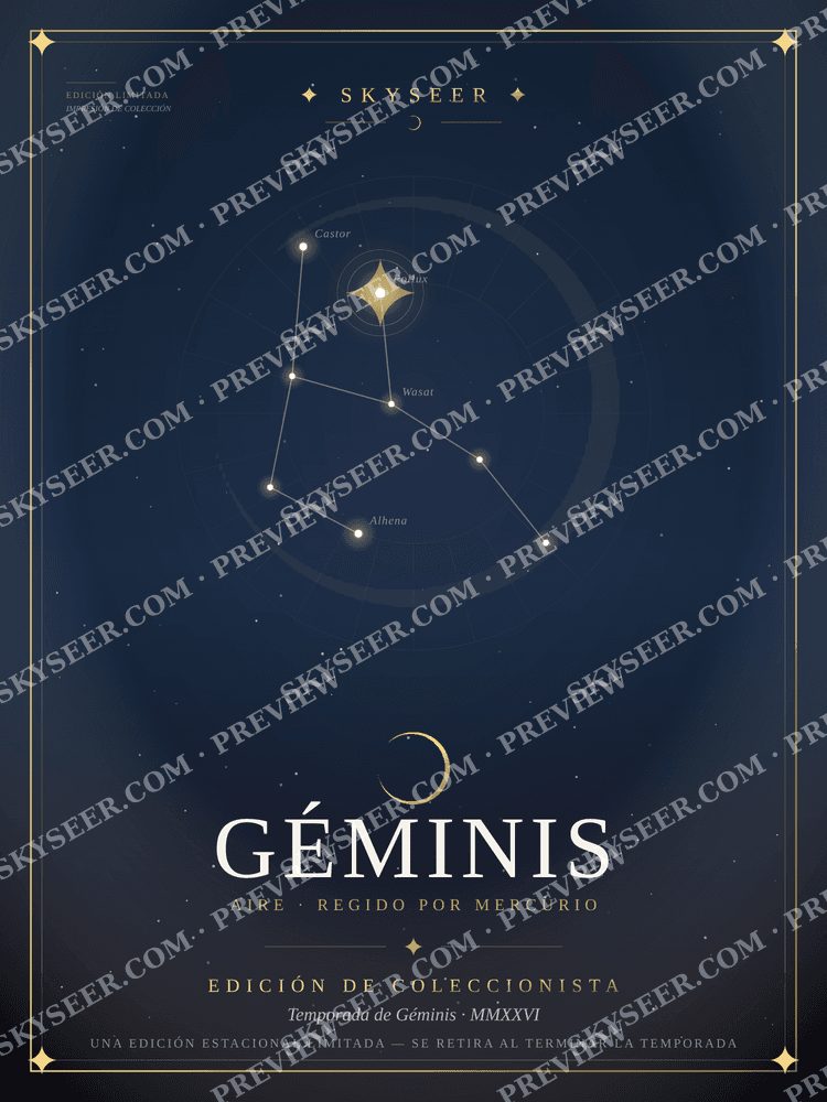 Géminis poster