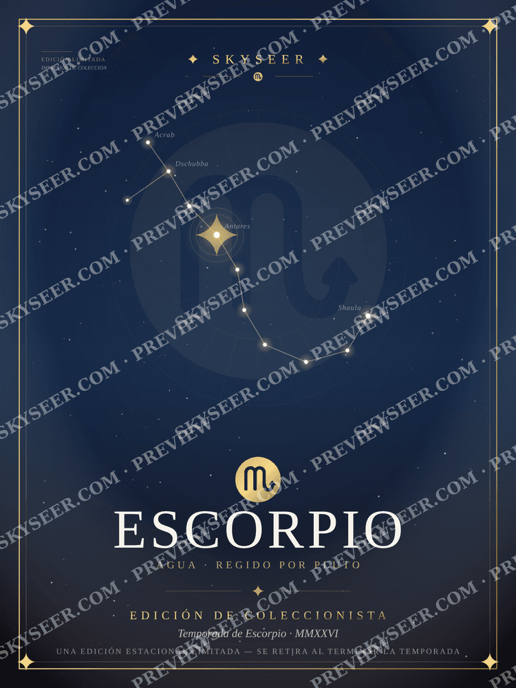 Escorpio poster
