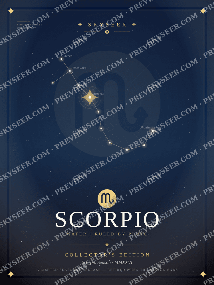 Scorpio poster